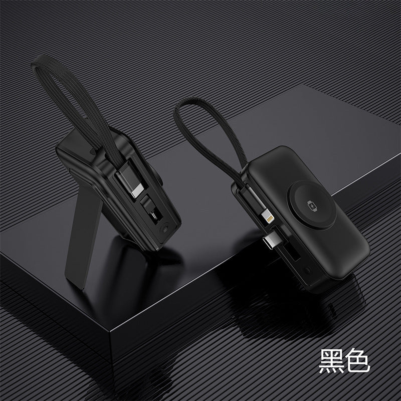 3-in-1 Mini Power Bank with Watch Charger