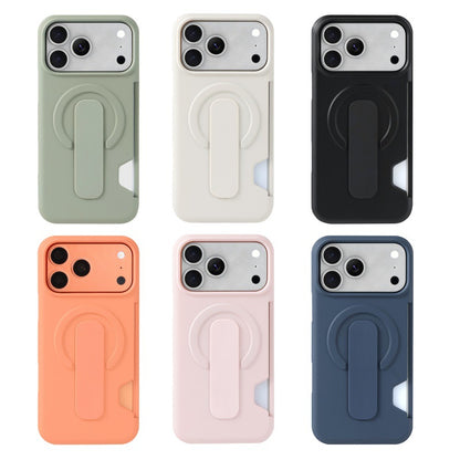 Leather-Feel Magnetic Case with Card Slot & Kickstand